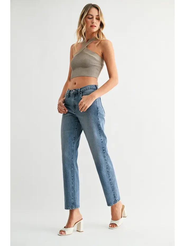 Kelsey Straight Taper Jeans