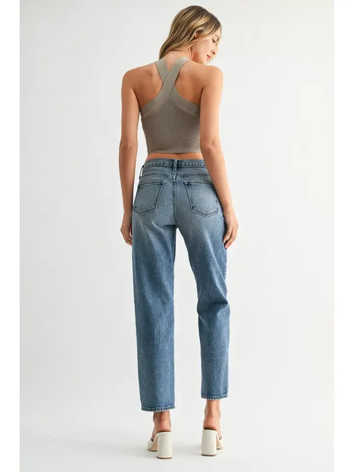 Kelsey Straight Taper Jeans