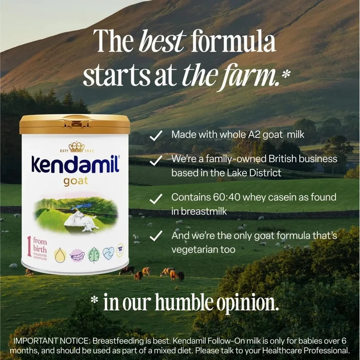 Kendamil Goat First Infant Milk Formula Stage 1 From Birth 0 - 6 months 800g - ebebek - Christmas