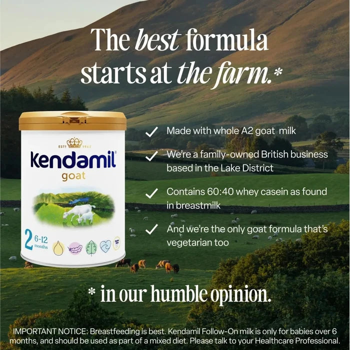 Kendamil Goat Follow - On Milk Stage Formula 2 6 - 12 moths 800g - ebebek - Christmas