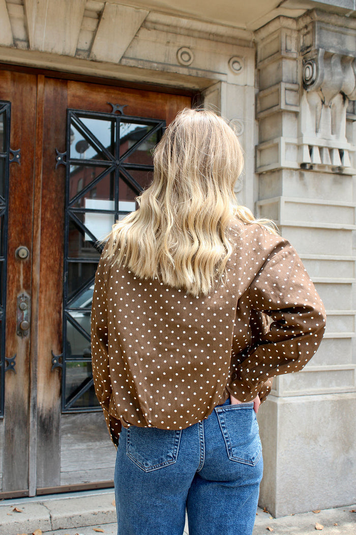 Kendra Polka Dot Jacket