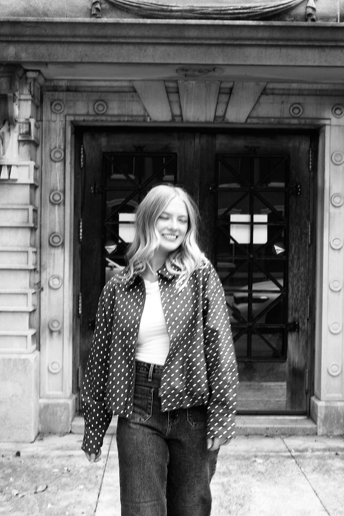 Kendra Polka Dot Jacket