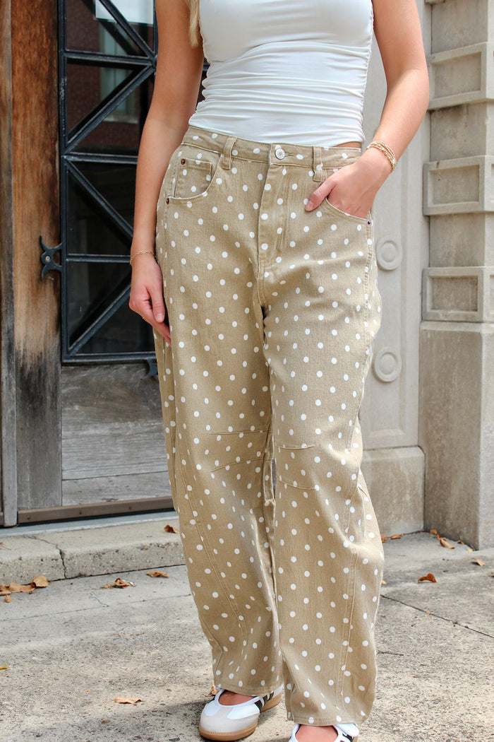 Kim Polka Dot Jeans