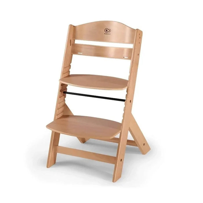 Kinderkraft Enock Wooden Highchair - Wooden Natural - ebebek - Black Friday
