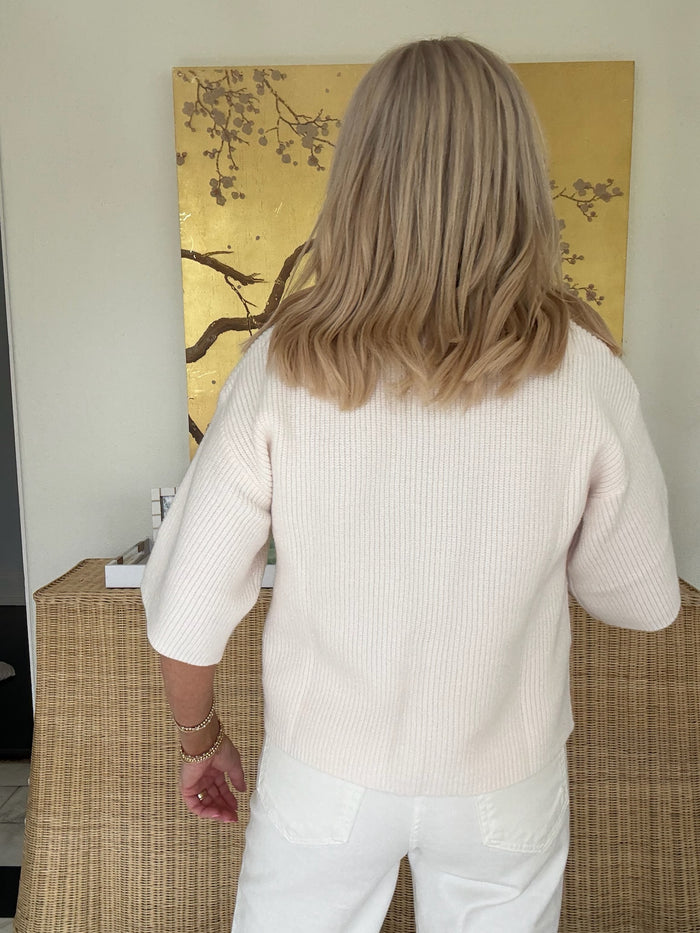 Kit Button Knit Cardigan - Ivory