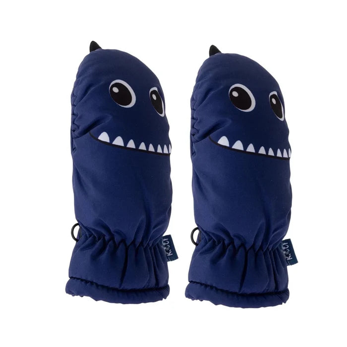 Kitti Mitten Girls - Navy Blue Navy Blue - ebebek