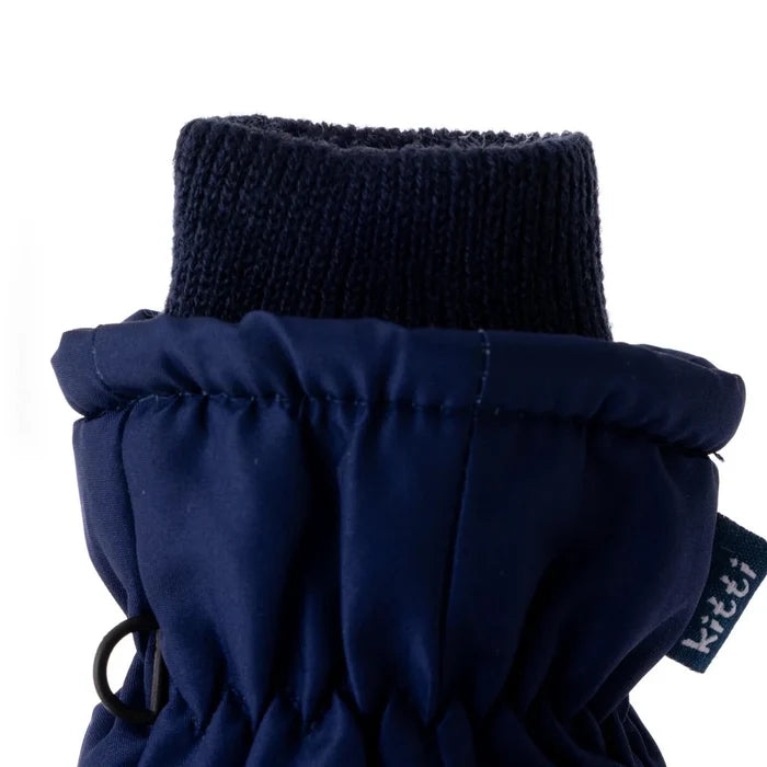 Kitti Mitten Girls - Navy Blue Navy Blue - ebebek