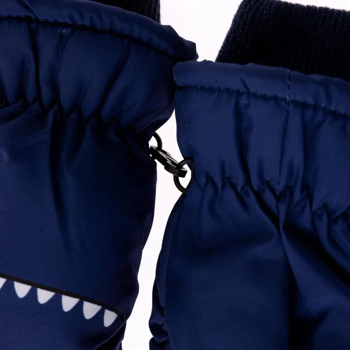 Kitti Mitten Girls - Navy Blue Navy Blue - ebebek
