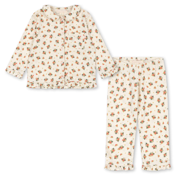 Konges Sløjd Frill Pyjama Set Rosetto