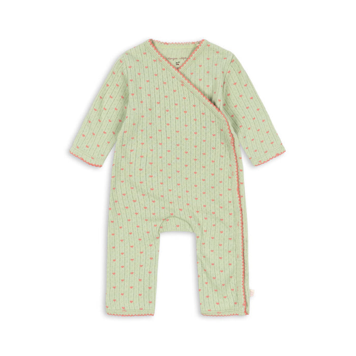 Konges Sløjd Minnie Newborn Onesie Coeur Mint