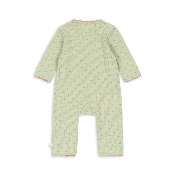 Konges Sløjd Minnie Newborn Onesie Coeur Mint