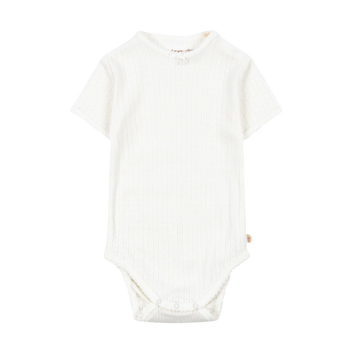 Konges Sløjd Minnie Pointelle SL Body White
