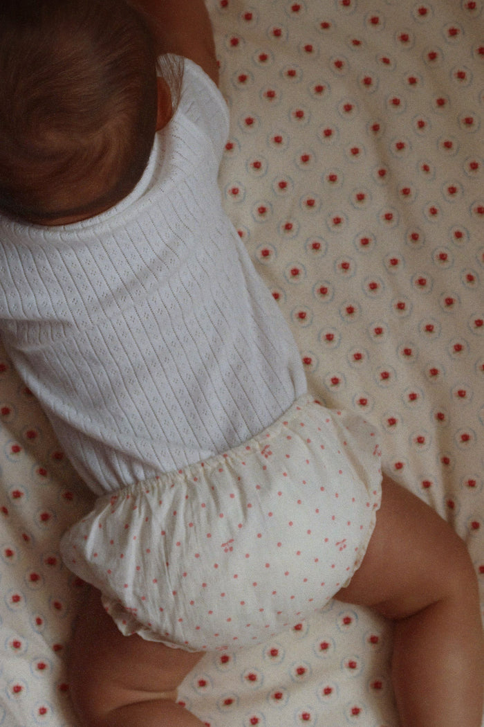 Konges Sløjd Minnie Pointelle SL Body White