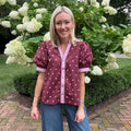 Krista Polka Dot Top
