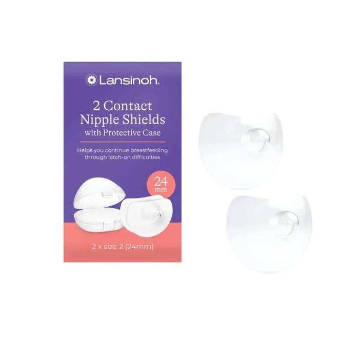 Lansinoh Contact Nipple Shields 24mm Pack of 2 - ebebek