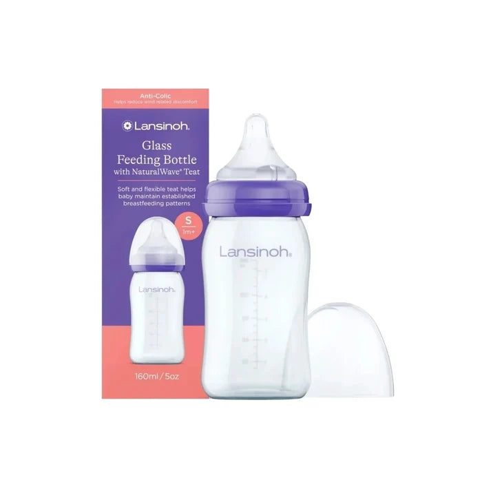 Lansinoh Glass Bottle 160ml - ebebek