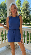 Laura Scuba Knit Romper