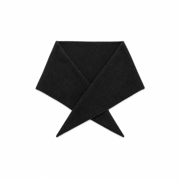 Le Bon Shoppe Cashmere Mini Triangle Scarf Black