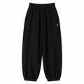 Le Bon Shoppe Pointelle Balloon Pants Black