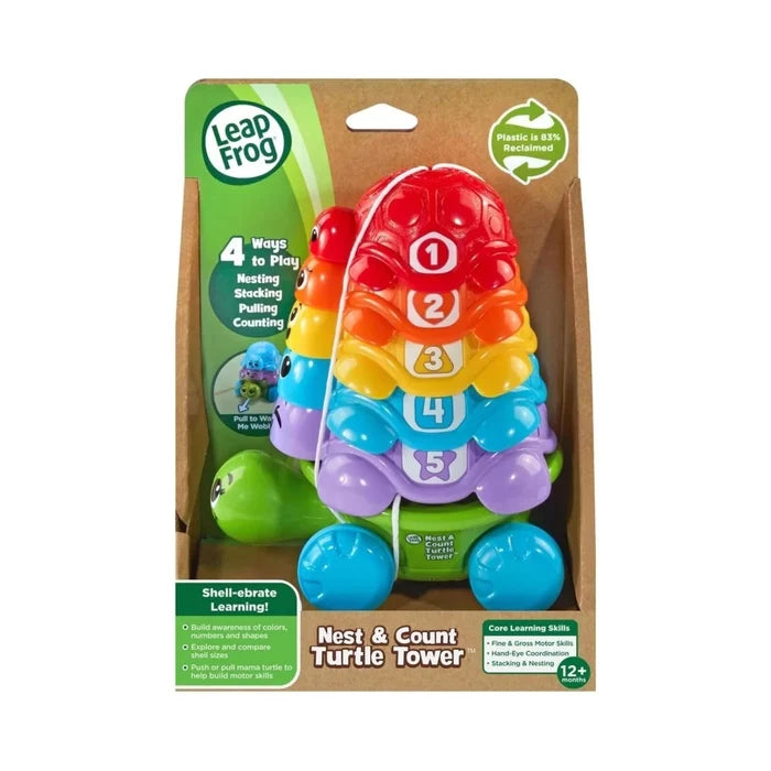 LeapFrog Nest & Count Turtle Tower - ebebek