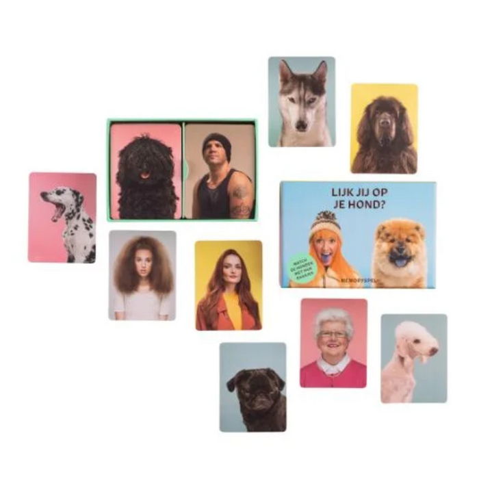 Lijk jij op je hond? Memory Game