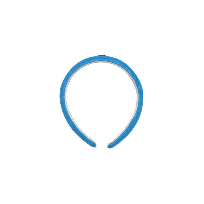 Linen Headband Blue