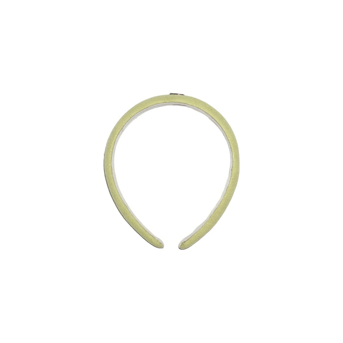 Linen Headband Green