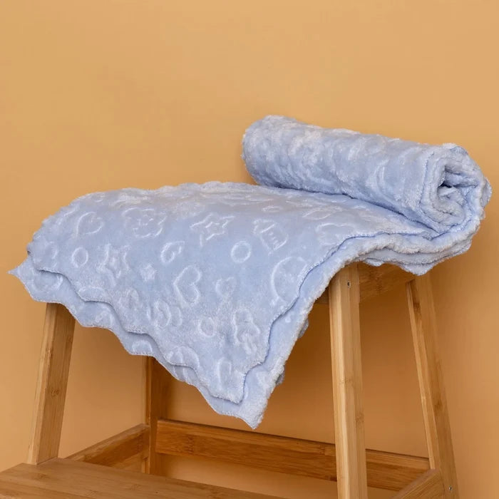 Little Dreams Boys Blanket - Blue Blue - ebebek