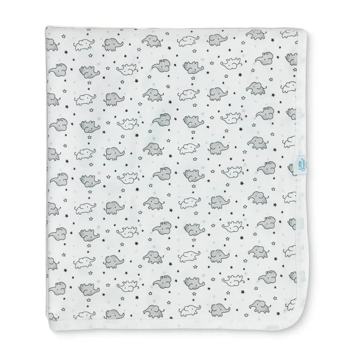 Little Dreams Boys Cotton Jersey Blankets - Ecru Ecru - ebebek