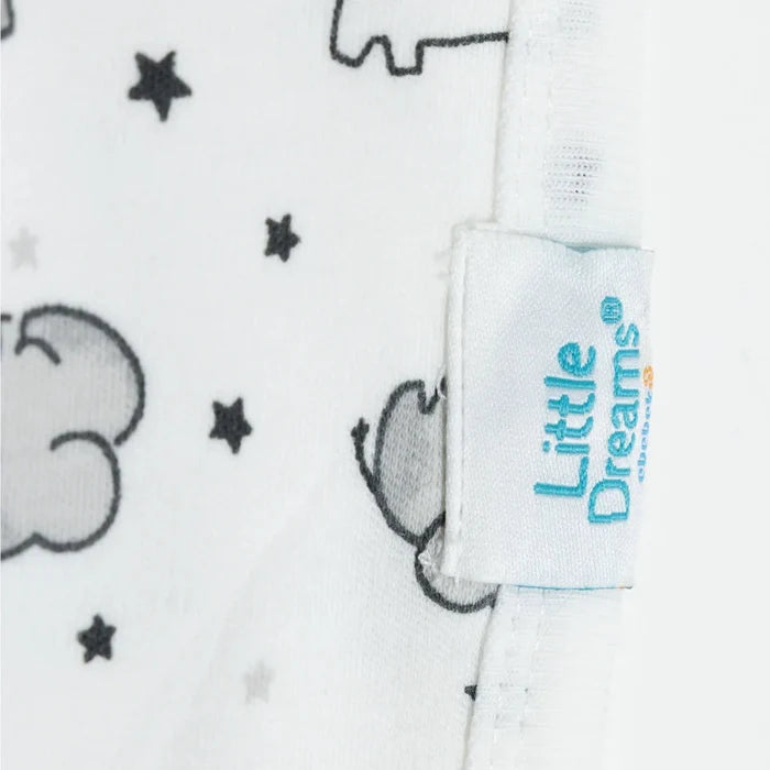 Little Dreams Boys Cotton Jersey Blankets - Ecru Ecru - ebebek
