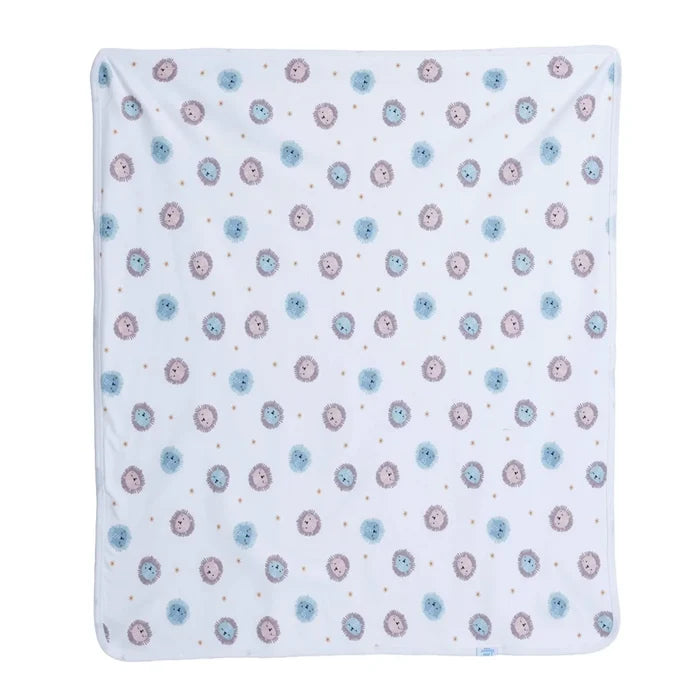 Little Dreams Boys Cotton Jersey Blankets - Ecru Ecru - ebebek