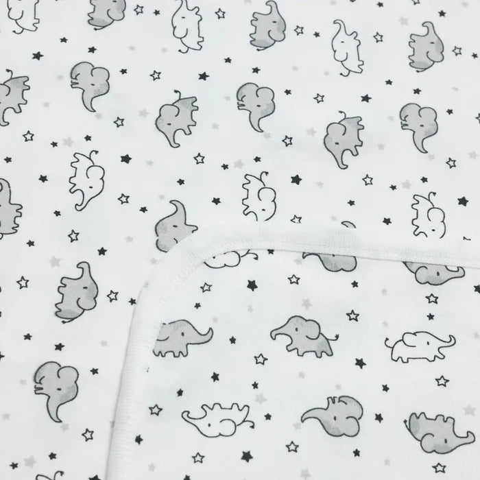 Little Dreams Boys Cotton Jersey Blankets - Ecru Ecru - ebebek