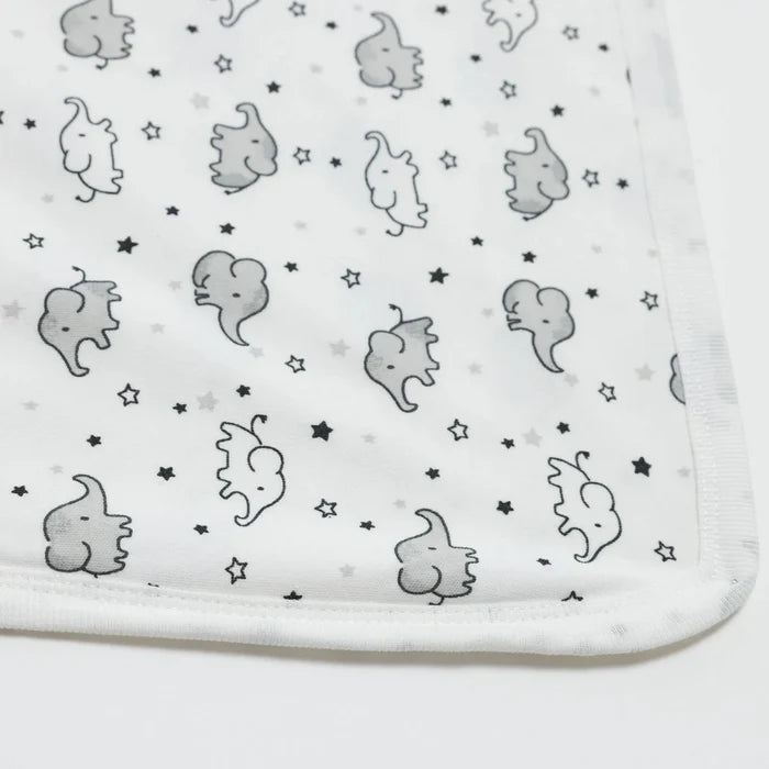 Little Dreams Boys Cotton Jersey Blankets - Ecru Ecru - ebebek