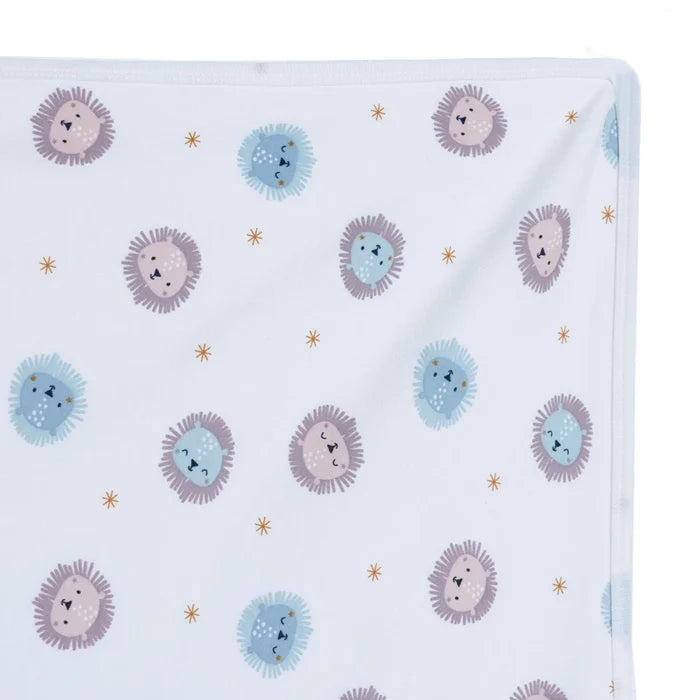 Little Dreams Boys Cotton Jersey Blankets - Ecru Ecru - ebebek