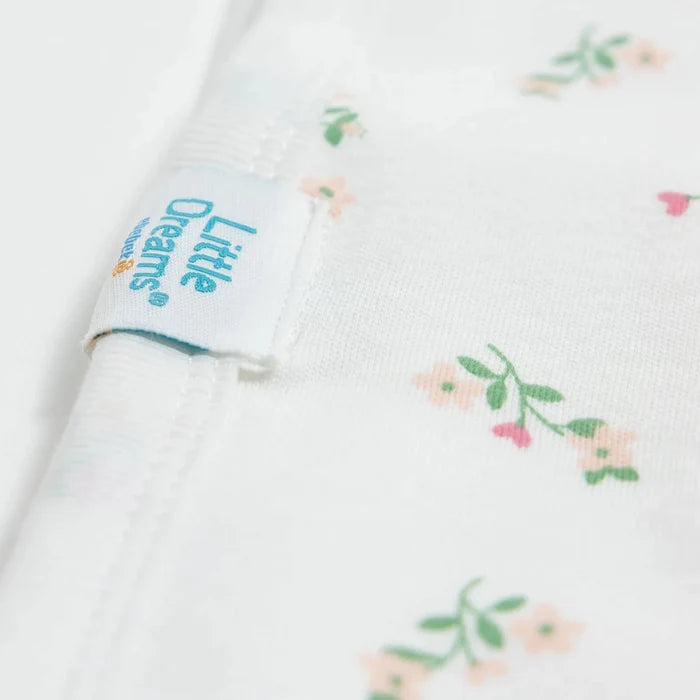 Little Dreams Girls Cotton Jersey Blankets - Ecru Ecru - ebebek