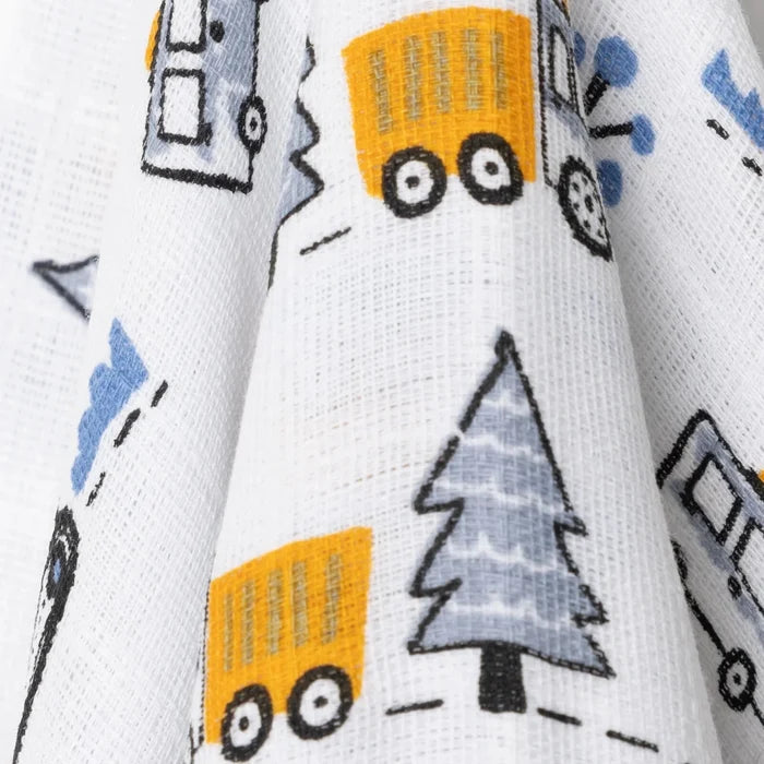 Little Dreams Muslin Blanket Boys - Printed Printed - ebebek