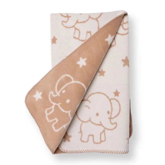 Little Dreams Unisex Blanket Animal Print - Light Brown Light Brown - ebebek