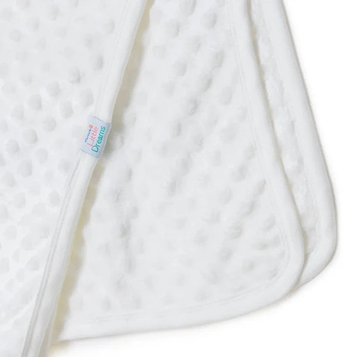 Little Dreams Unisex Plush Blankets - Ecru Ecru - ebebek