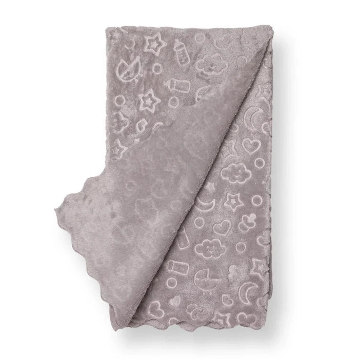 Little Dreams Unisex Plush Blankets - Grey Grey - ebebek