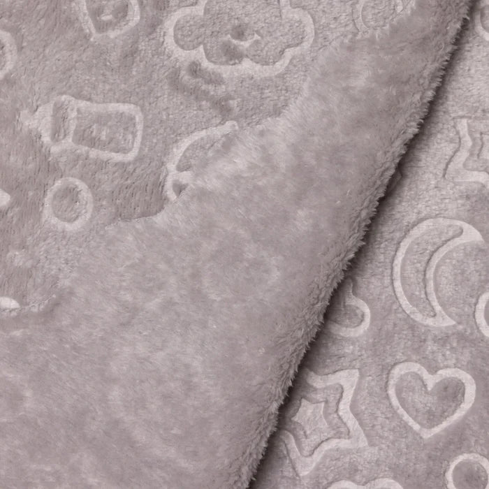 Little Dreams Unisex Plush Blankets - Grey Grey - ebebek