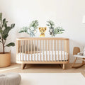 Live Vida Baby Safari Wall Sticker Leafy Elephant & Lion & Zebra 3 pcs - ebebek - Black Friday