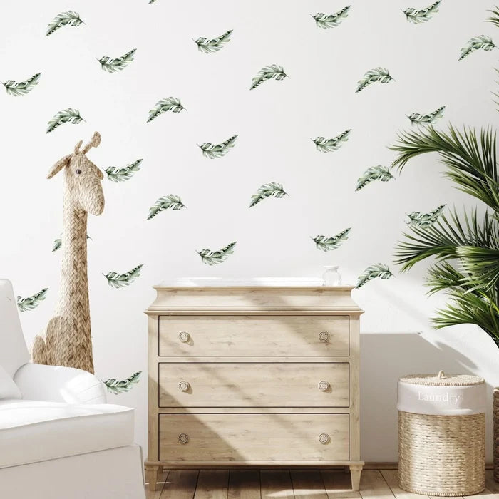 Live Vida Safari Leaves Wall Sticker A4 - ebebek - Black Friday