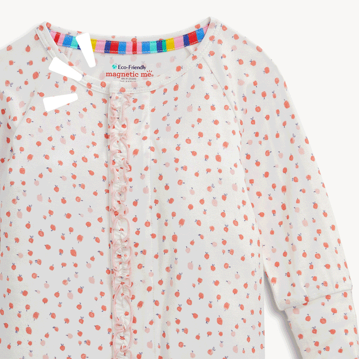 Magnetic Me Apple Blossom Modal Ruffle Coverall