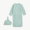 Magnetic Me Love Lines Seagrass Gown Hat Set : NB-3M