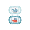 MAM Original Soother 18 - 36 months Pack of 2 - Blue - ebebek - Black Friday