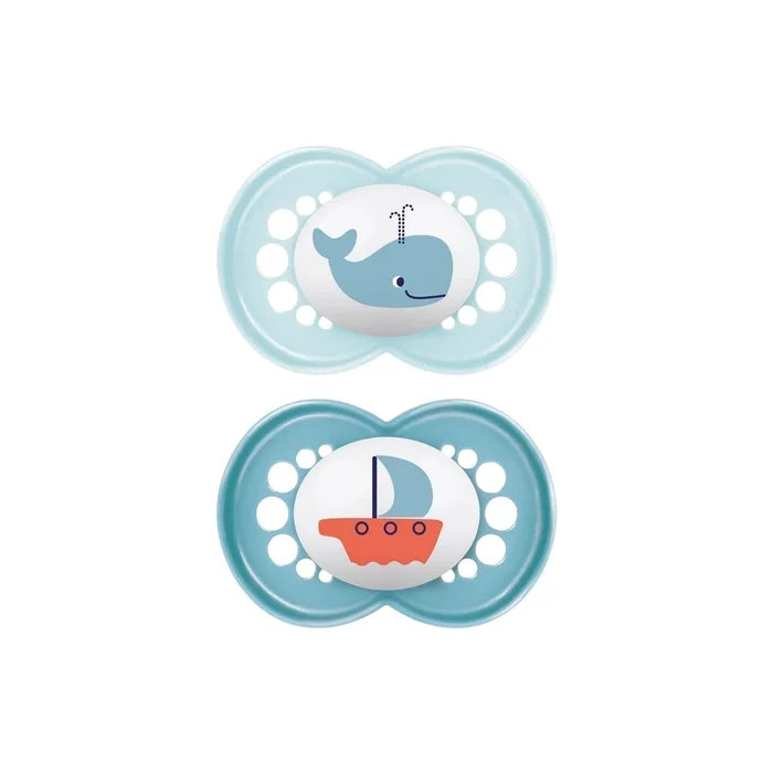 MAM Original Soother 18 - 36 months Pack of 2 - Blue - ebebek - Black Friday