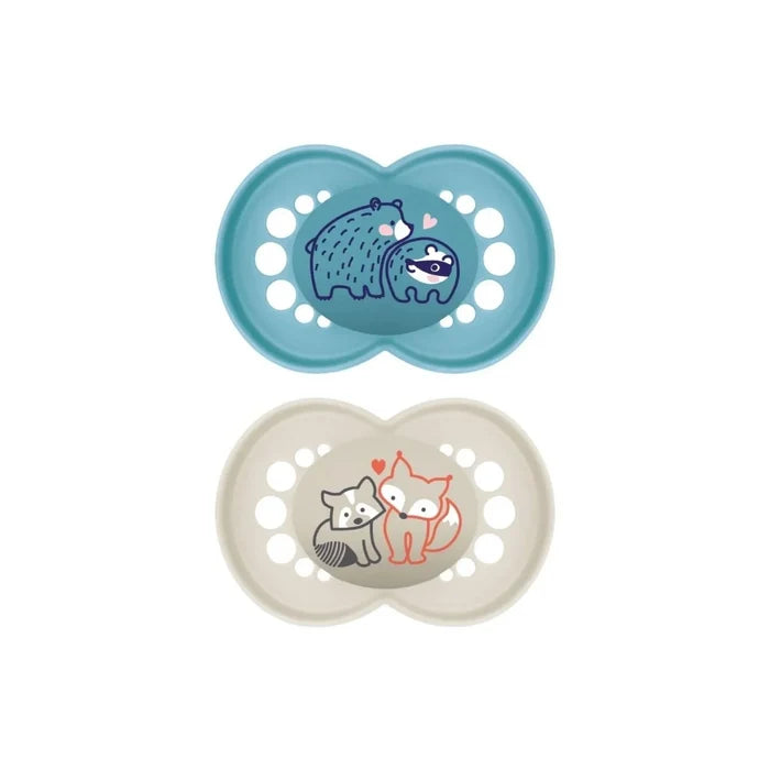 MAM Original Soother 6 - 18 months Pack of 2 - Blue - ebebek - Black Friday