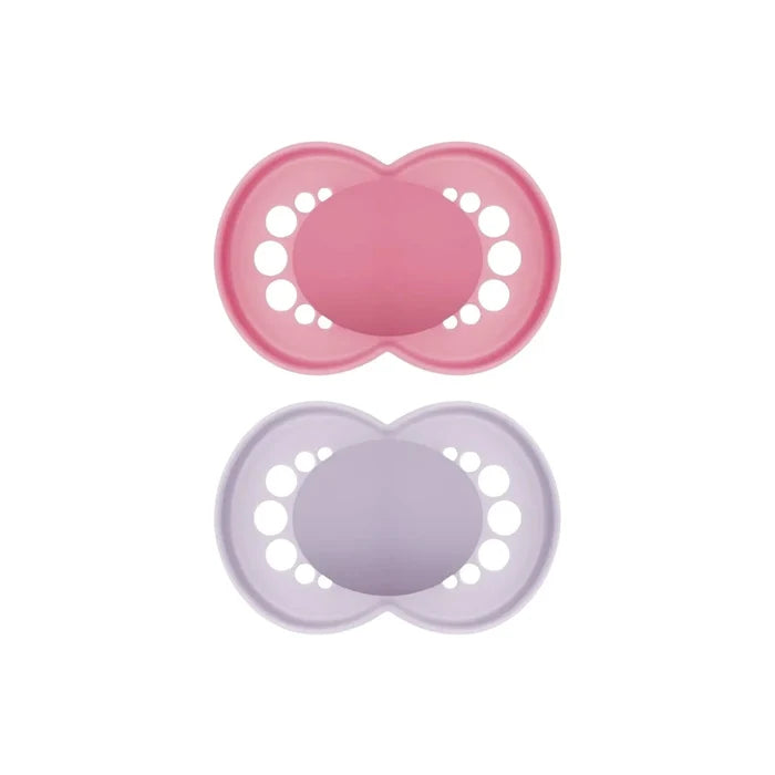MAM Original Soother 6 - 18 months Pack of 2 - Pink - ebebek - Black Friday