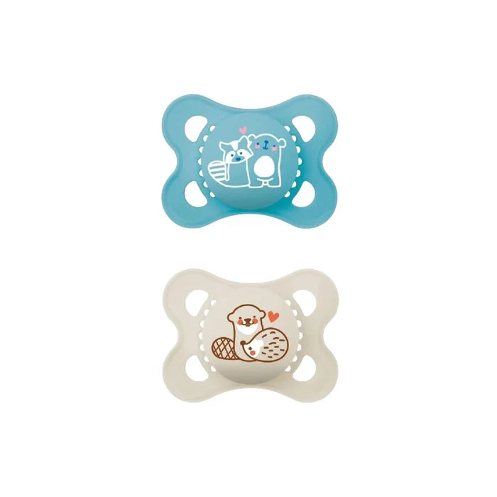 MAM Original Start Soother 0 - 2 months Pack of 2 - Blue - ebebek - Black Friday