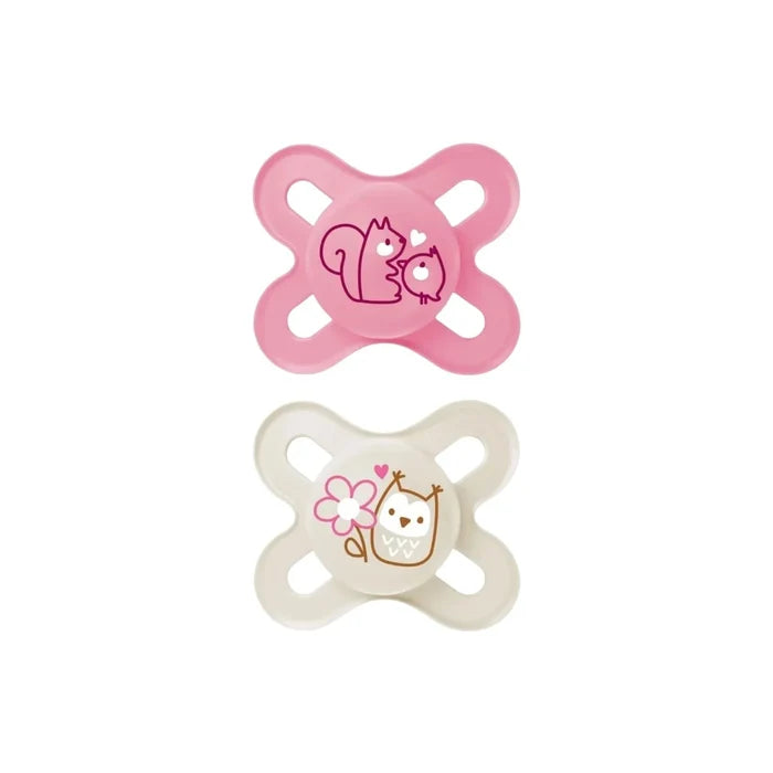 MAM Original Start Soother 0 - 2 months Pack of 2 - Pink - ebebek - Black Friday